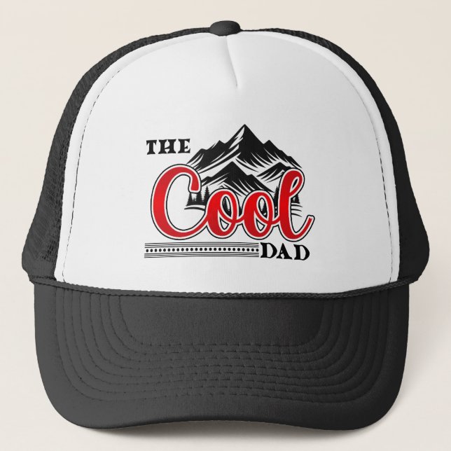 Gorra De Camionero El padre genial (Anverso)