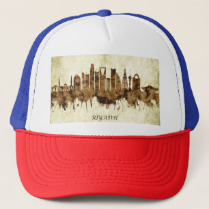 Gorra De Camionero El paisaje urbano de Riad Arabia Saudita