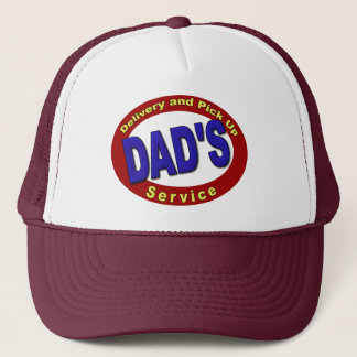Gorra De Camionero El papá coge y servicio de entrega