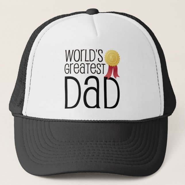 GORRA DE CAMIONERO EL PAPÁ MÁS GRANDE DE LOS MUNDOS (Anverso)