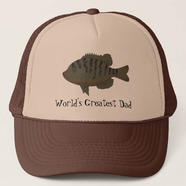 Gorra De Camionero El papá más grande del mundo (Anverso)