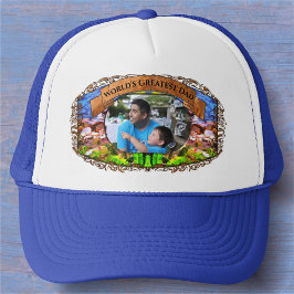 Gorra De Camionero El papá más grande del mundo 0819