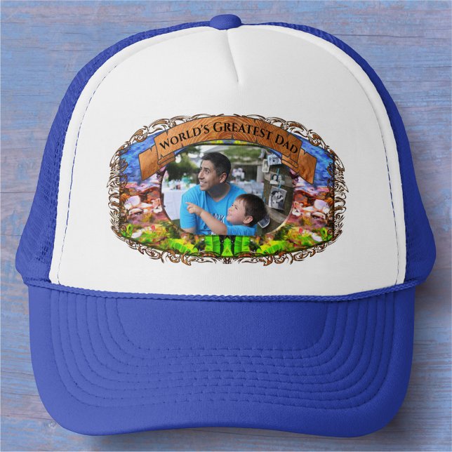 Gorra De Camionero El papá más grande del mundo 0819 (Subido por el creador)