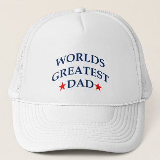 Gorra De Camionero El papá más grande del mundo ~ Patriótico