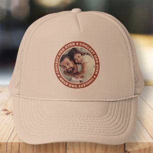 Gorra De Camionero El papá más rico jamás fue el Personalizado modern