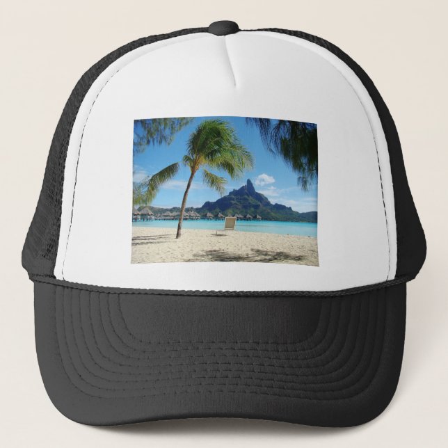 Gorra De Camionero El paraíso existe (Anverso)
