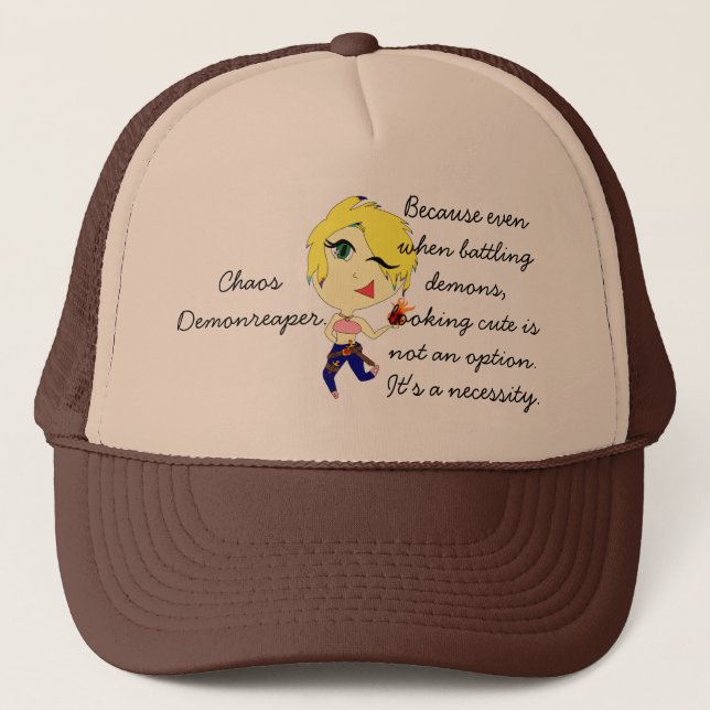 Gorra De Camionero El parecer lindo no es una opción (Anverso)
