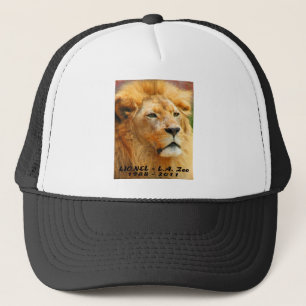 Gorra De Camionero El parque zoológico 061610 Lionel del LA murió