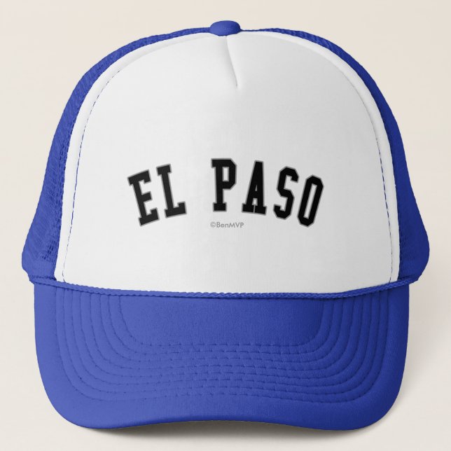 Gorra De Camionero El Paso (Anverso)