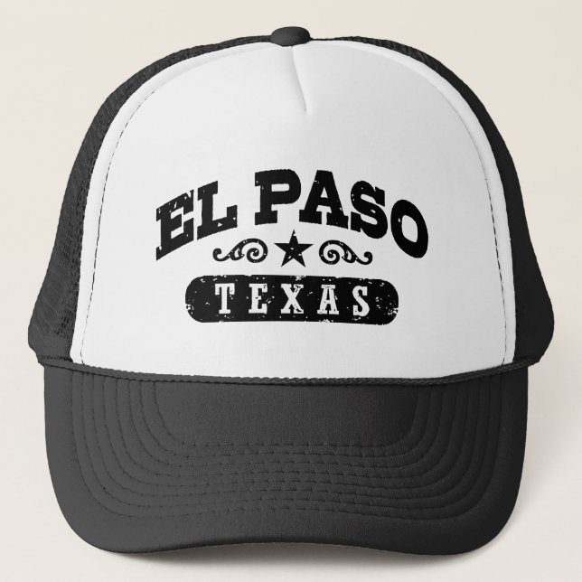 Gorra De Camionero El paso Texas (Anverso)