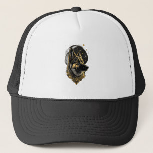 Gorra De Camionero El Pastor Alemán 007