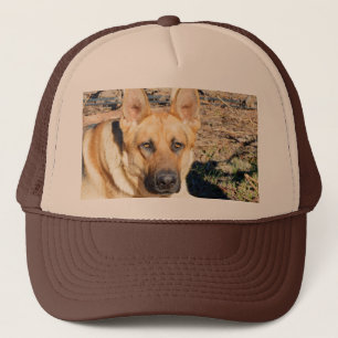Gorra De Camionero El Pastor Alemán Despierta,
