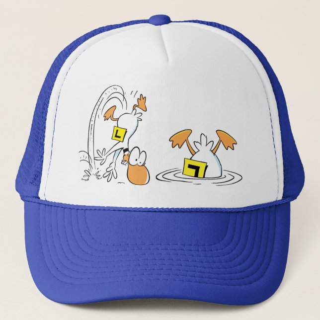 Gorra De Camionero El pato del tilín estrelló el casquillo (Anverso)