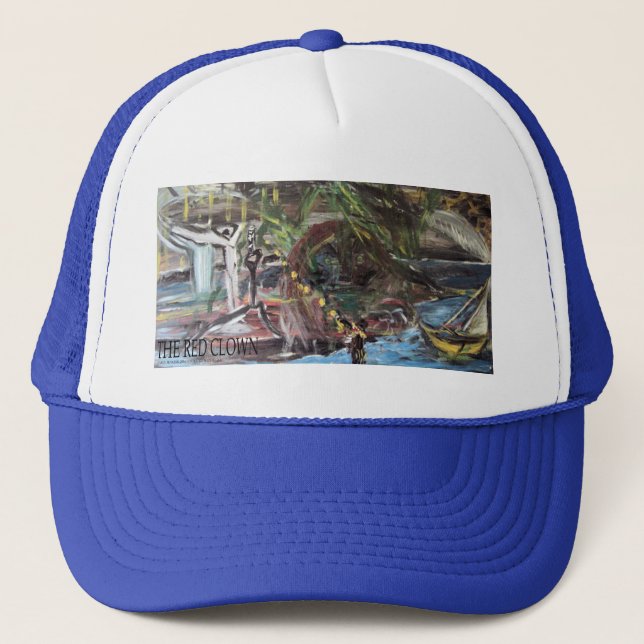 GORRA DE CAMIONERO EL PAYASO ROJO (Anverso)