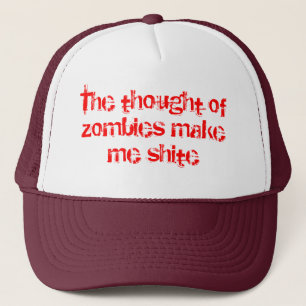 Gorra De Camionero El pensamiento de zombis me hace el shite