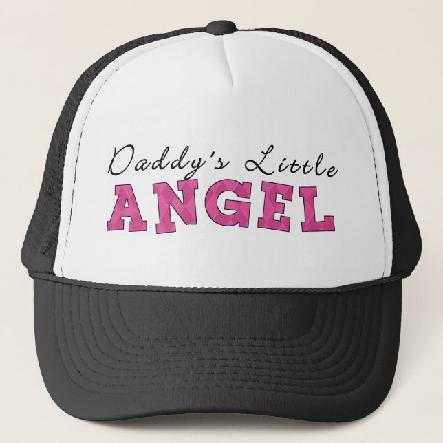 Gorra De Camionero El pequeño ángel de papá (Anverso)