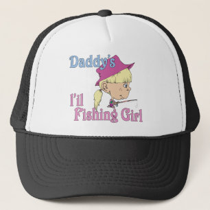 Gorra De Camionero El pequeño Chica pescador de papá