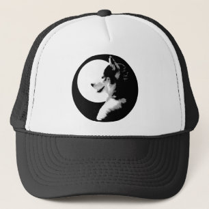 Gorra De Camionero El perro esquimal capsula los regalos de los