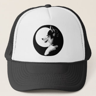 Gorra De Camionero El perro esquimal capsula los regalos de los