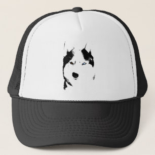 Gorra De Camionero El perro esquimal capsula los regalos de los