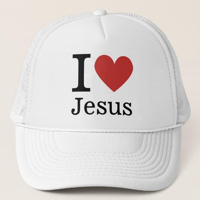 Gorra De Camionero ❤️ El PERSONALIZABLE Jesús (Anverso)