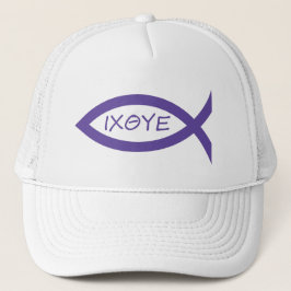 Gorra De Camionero El pescado es morado