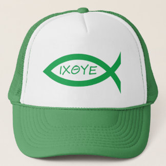 Gorra De Camionero El pescado es verde