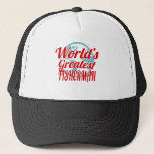 Gorra De Camionero El pescador más grande del mundo