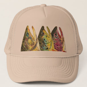 Gorra De Camionero El pescador truco