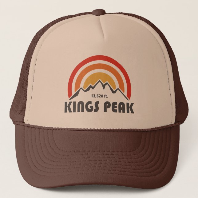 Gorra De Camionero El pico de los reyes, Utah (Anverso)