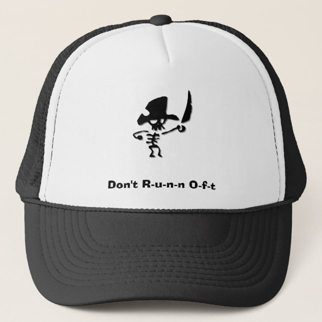 Gorra De Camionero El pirata no se escapa (Anverso)