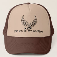 El pitbull es mi copiloto - casquillo de la bola