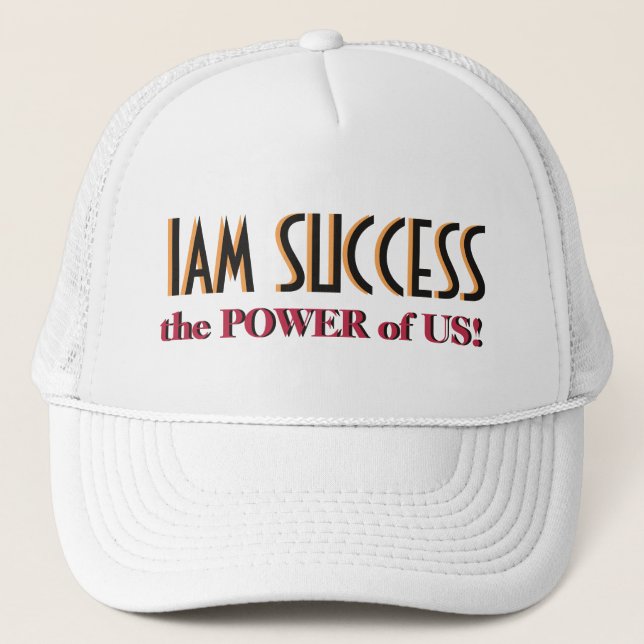 GORRA DE CAMIONERO EL PODER DE NOSOTROS (Anverso)