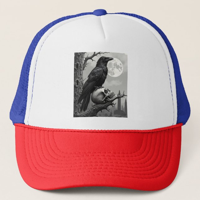 Gorra De Camionero El Posadero del Cuervo (Anverso)