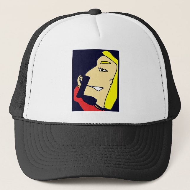 Gorra De Camionero el príncipe blanco (Anverso)