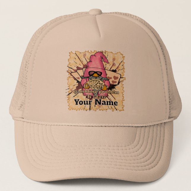 Gorra De Camionero El problema del juego gnome (Anverso)