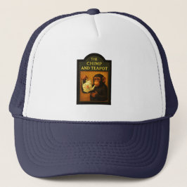 Gorra De Camionero El Pub Chimp Y Teapot