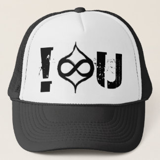 Gorra De Camionero El punto infinito reflejado del amor