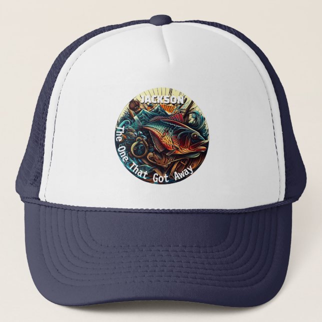 Gorra De Camionero El que se libró de la pesca (Anverso)