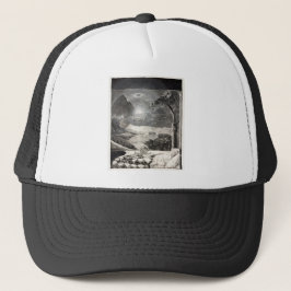Gorra De Camionero El regreso a la vida dibujado por George Wesley Be
