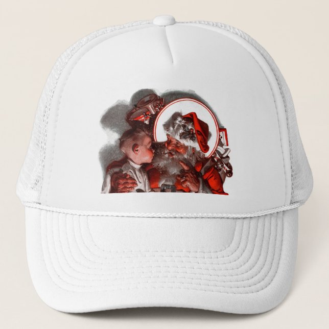 Gorra De Camionero El revestimiento de Santa (Anverso)