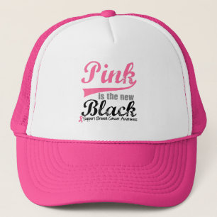 Gorra De Camionero El rosa es el nuevo casquillo negro del cáncer de