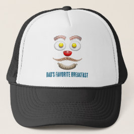 GORRA DE CAMIONERO EL ROSTRO DEL DESAYUNO FAVORITO DE PAPÁ