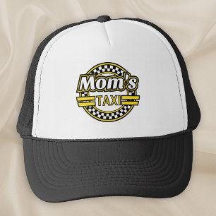 Gorra De Camionero El Rótulo Taxi de Mamá