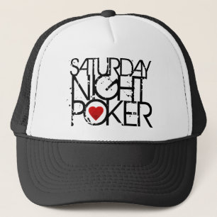Gorra De Camionero El sábado por la noche póker