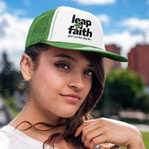 Gorra De Camionero El Salto De Fe No Deja Que El Miedo Te Detenga El 