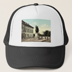 Gorra De Camionero El Schiller y el monumento de Goethe, Weimar,