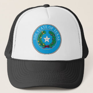 Gorra De Camionero El Sello Estatal de Texas