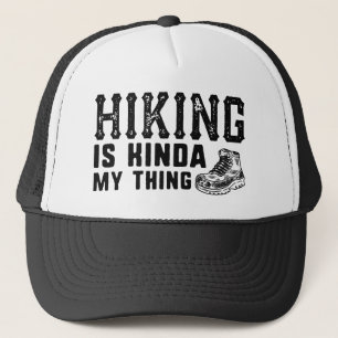 Gorra De Camionero El Senderismo Es Algo Mal