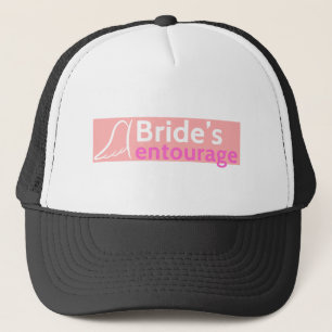 Gorra De Camionero El séquito de la novia con alas de ángel